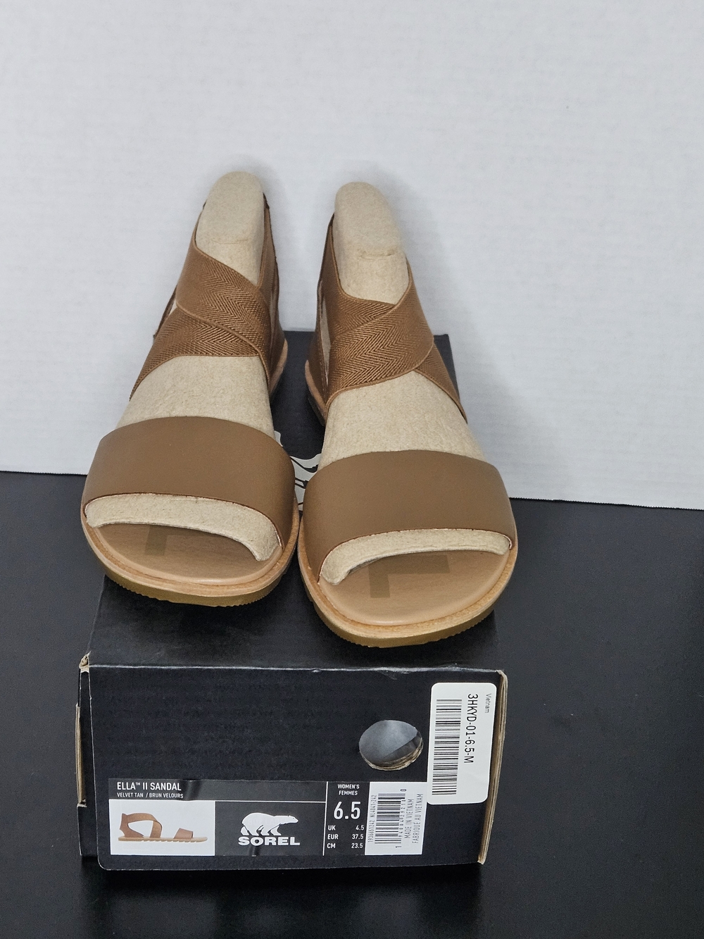 Sorel Ella II Tan Brown Women’s Sandals